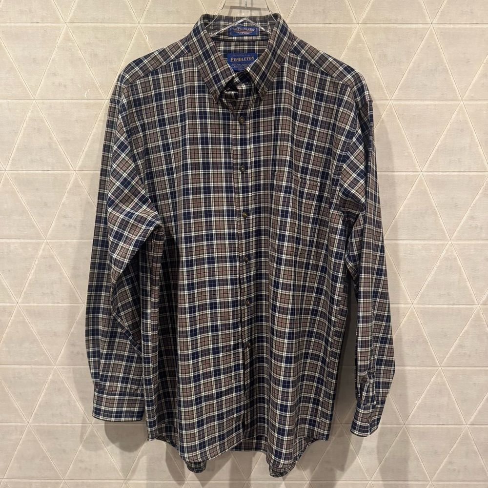 Vintage VTG Pendleton Sir Pendleton Plaid Shirt L